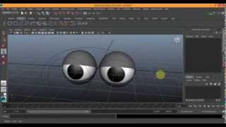 Autodesk Maya- Eyes Rig Set Up & Set Driven Key