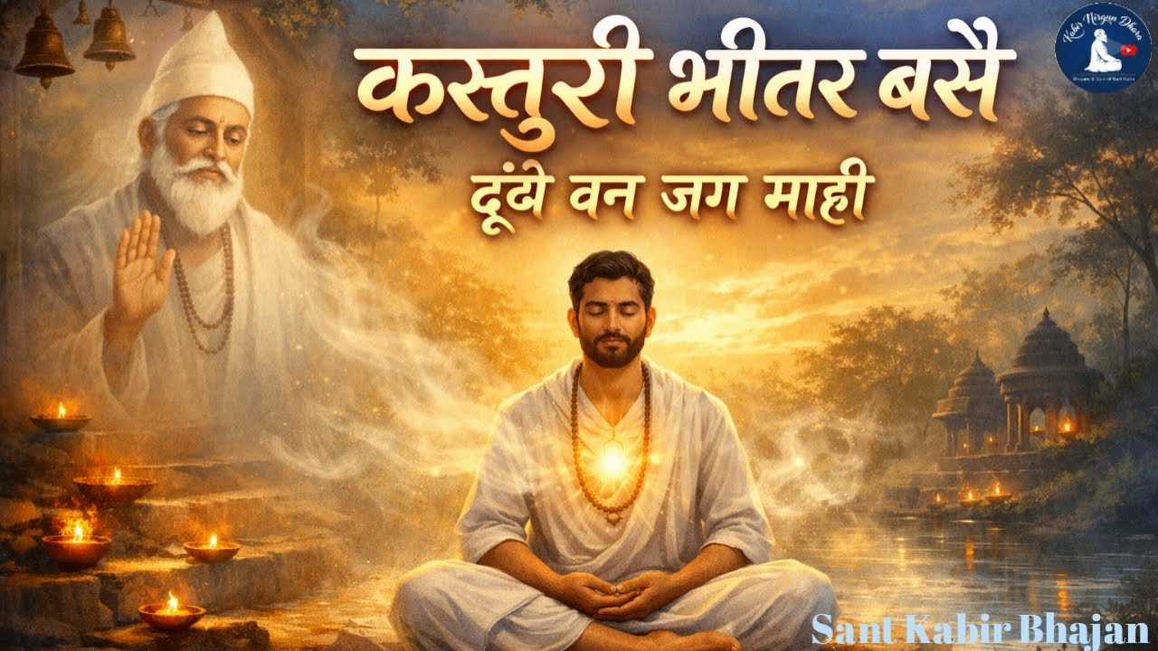कस्तूरी भीतर बसै,ढूँढे बन जग माही | Kabir Nirgun Bhajan | Kasturi Bhitar Base | Kabir Bhajan 