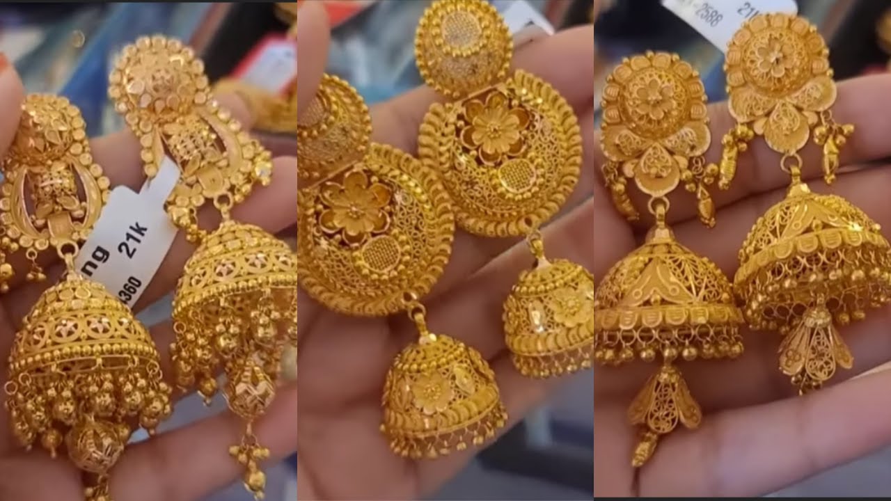 gold earrings| gold earrings| earrings|latest design gold earrings ...