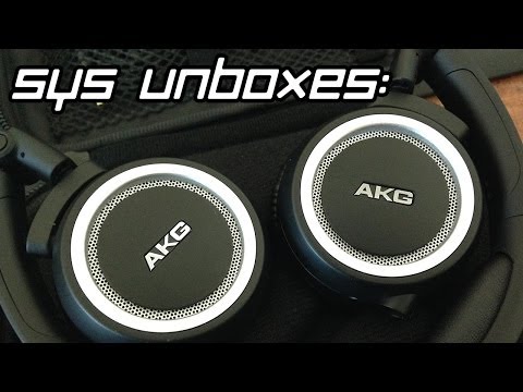 Sys Unboxes:  AKG K451 Headphones