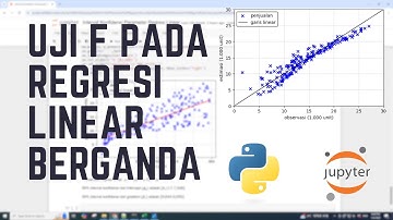 UJI F PADA REGRESI LINEAR BERGANDA DENGAN PYTHON