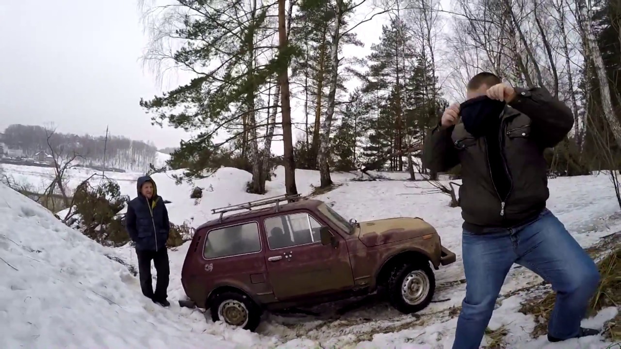 Лебедка в базу нива