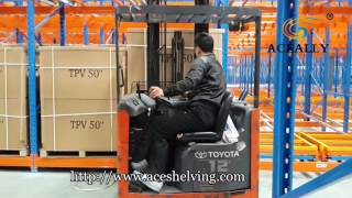 Push Back Pallet Racking | Warehouse Storage SolutionsAceally