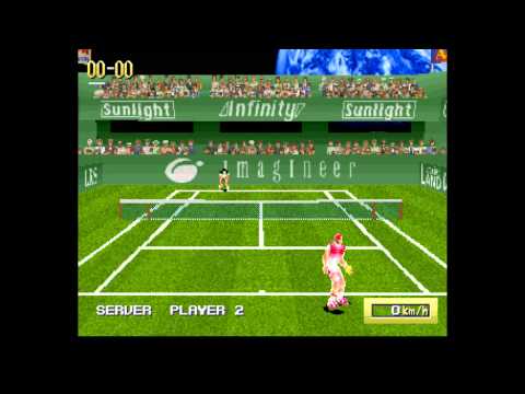 Virtual Open Tennis Gameplay