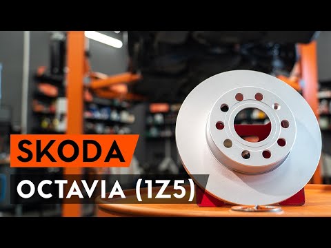 Как заменить задние тормозные диски на OCTAVIA 1Z5 [ВИДЕОУРОК AUTODOC]