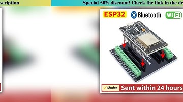 Hands-on ESP32 Development Board WiFi + Bluetooth module Ultra-Low Power Consumption Dual Core NodeM