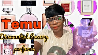 Temu luxury perfumes 💅🏾🛍️| I bought alot of perfumes and colognes so you wont have to   #temu