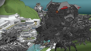 Live SciFi Modeling in Sketchup: King of Shadows [Part 2]