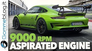 2018 porsche 911 gt3 rs. high-performance sports car four-litre,
six-cylinder naturally aspirated engine from in the new rs pushes
sports...