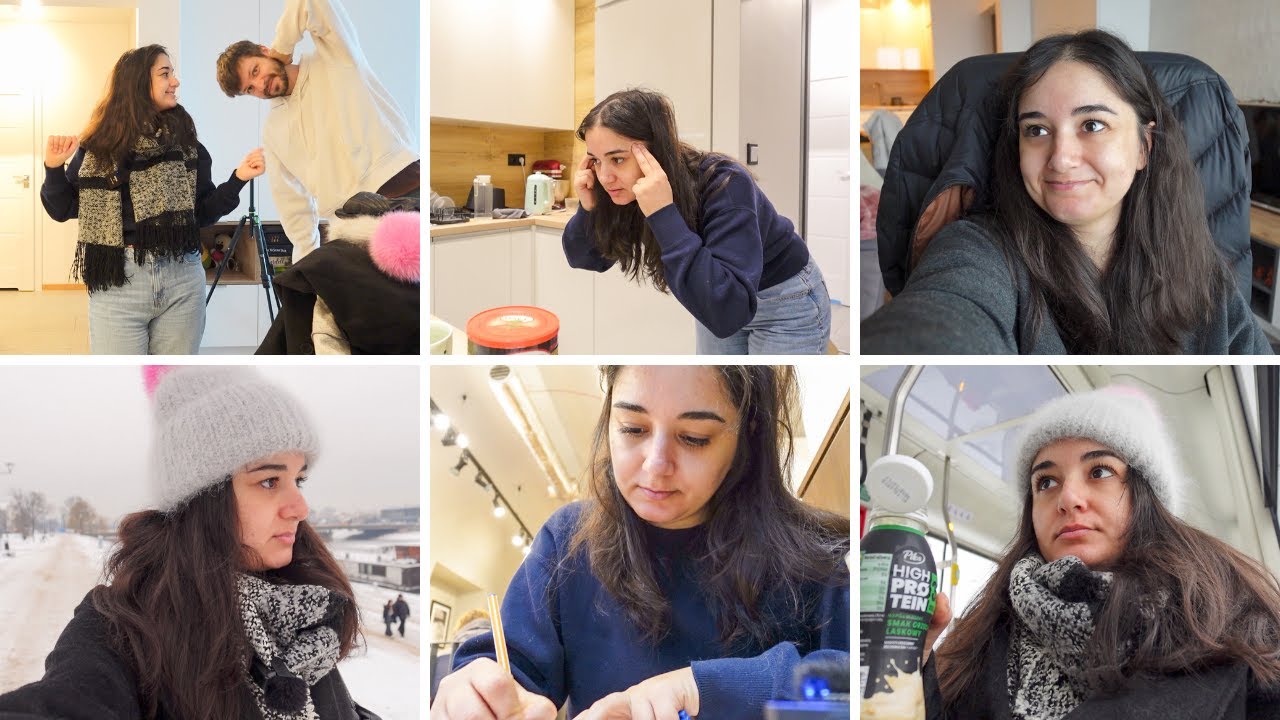 VLOG | Pawel'in Türkçe ile İmtihanı | Yine Bir Kaba Market Çalışanı Hikayesi... | Polonya'da Kış