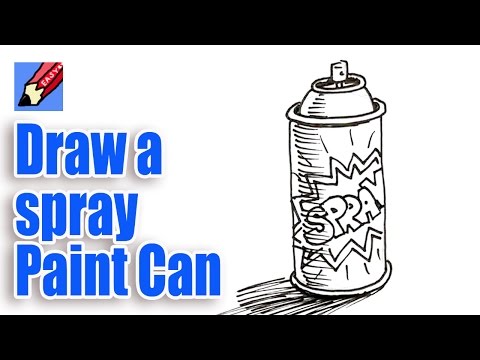 Video: How To Draw A Spray Can