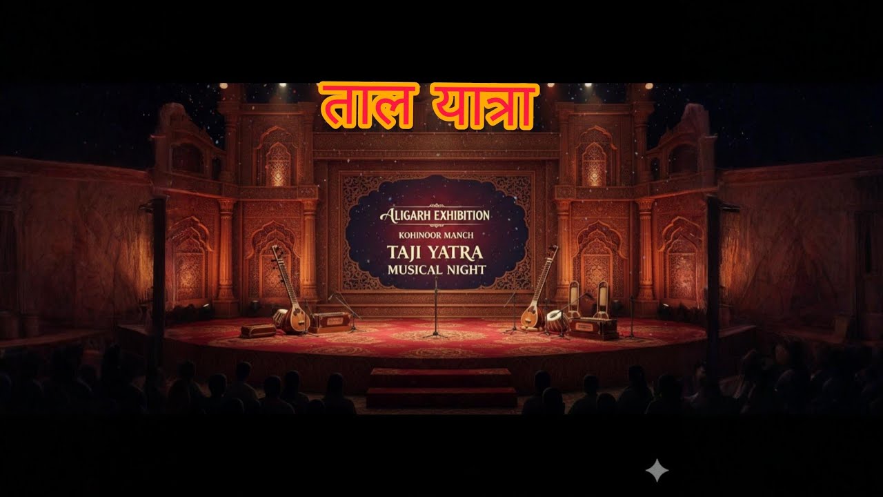 Aligarh Exhibition Kohinoor Manch program | Aligarh Numaish 2026 | Taal Yatra music | Aligarh vashi 