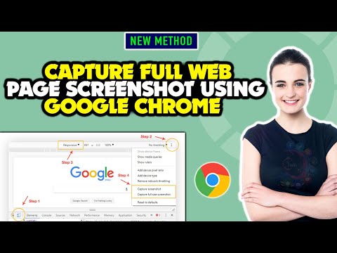 How to Capture Full Web Page Screenshot using Google Chrome 2026