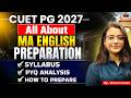 All About CUET PG English Syllabus 2027 | CUET PG English PYP &amp; Trend Analysis | Simran Ma'am