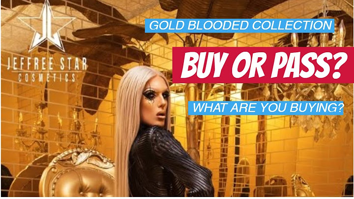 EVERYTHING FROM THE JEFFREE STAR GOLDBLOODED COLLECTION I WANT TO BUY