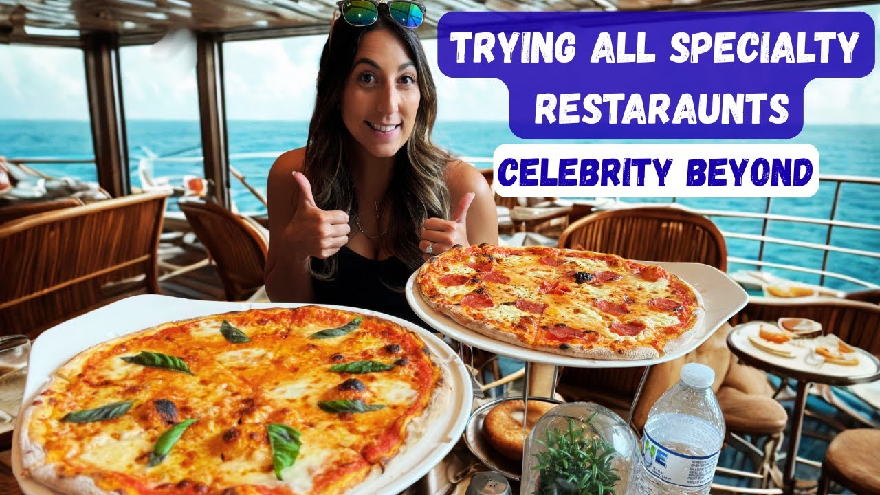 Trying every specialty restaurant onboard the Celebrity Beyond! 2025