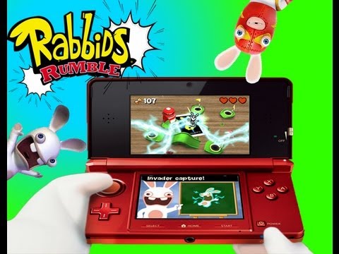 RABBIDS RUMBLE 3DS Trailer - YouTube