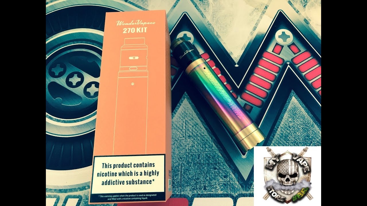 hand check logo iJoy WonderVape 270 Mech Mod Kit Review #PORTUGUES (Vape, Cigarro eletrônico, Ecig).