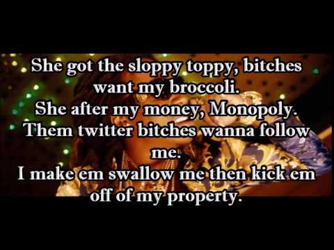 Travi$ Scott (Ft. Migos & Peewee Longway) - Sloppy Toppy (Lyrics)