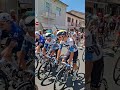 Giro d'Italia 2025, partenza 11ª tappa Viareggio - Castelnovo Monti #rcshorts #giroditalia2025 #bici