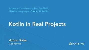 Kotlin in Real Projects - Anton Keks