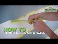 How to Paint Stripes on a Wall