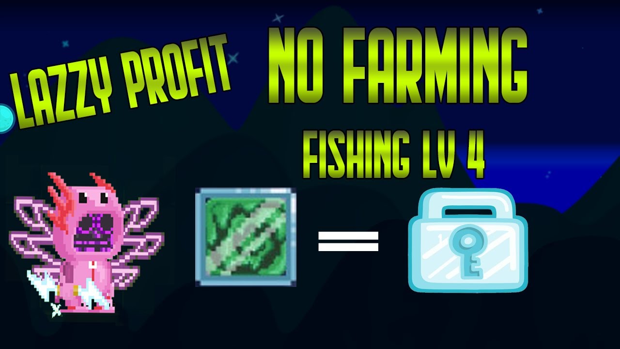 GROWTOPIA PROFIT FISHING Primordial Ooze [ ROLE LV 4] YouTube