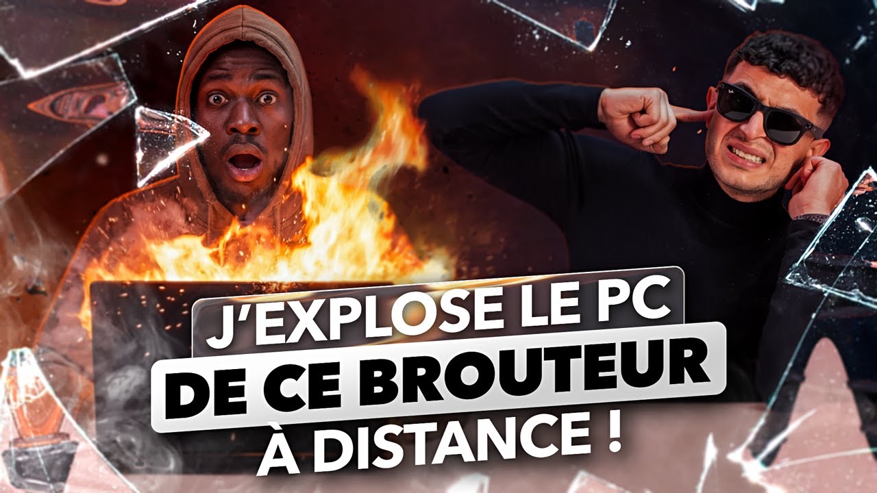 J'INFILTRE ET EXPLOSE L'ORDINATEUR DE CE BROUTEUR