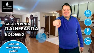 House for rent with patio - Tlalnepantla, State of Mexico