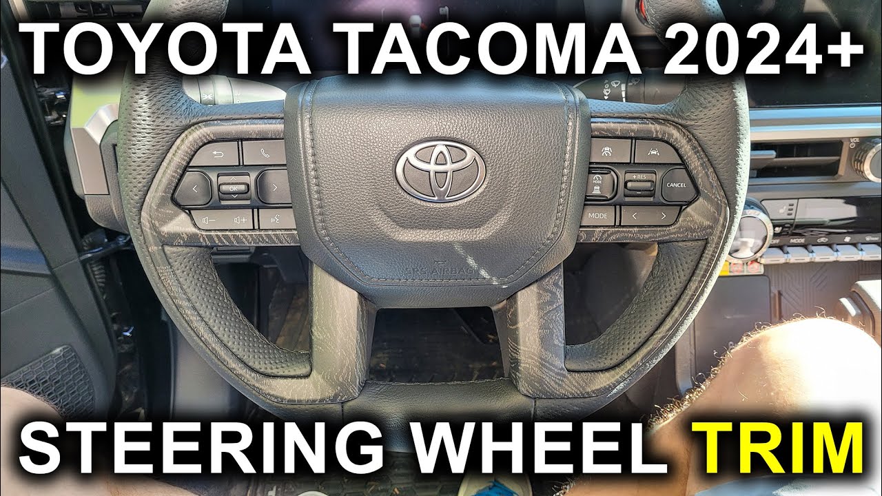 How to Remove Steering Wheel Cover Toyota Tacoma: Easy Step-by-Step Guide