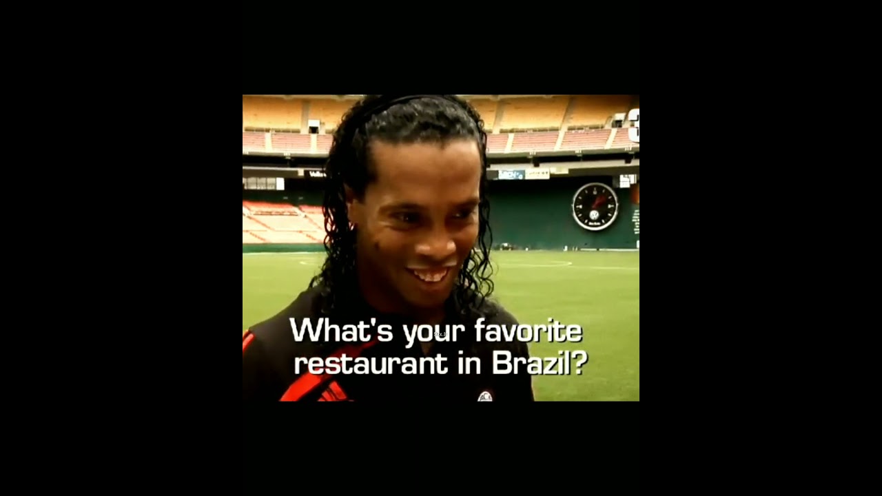 Ronaldinho on his mother 😔💔 