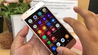 Unboxing Original Sharp R1s 5.5'' 2.5D Curved IPS Glass MTK6750 3GB 32GB 5000mAh OS7.0 Three Cameras