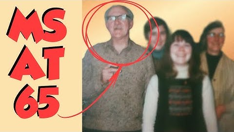 Multiple Sclerosis Diagnosed at Age 65