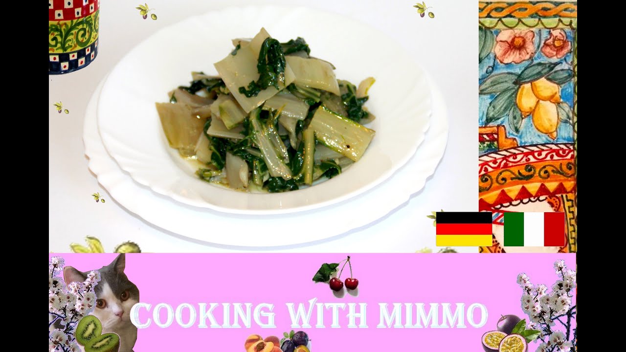 Mangold nach sizilianischer Art / Bietola alla siciliana