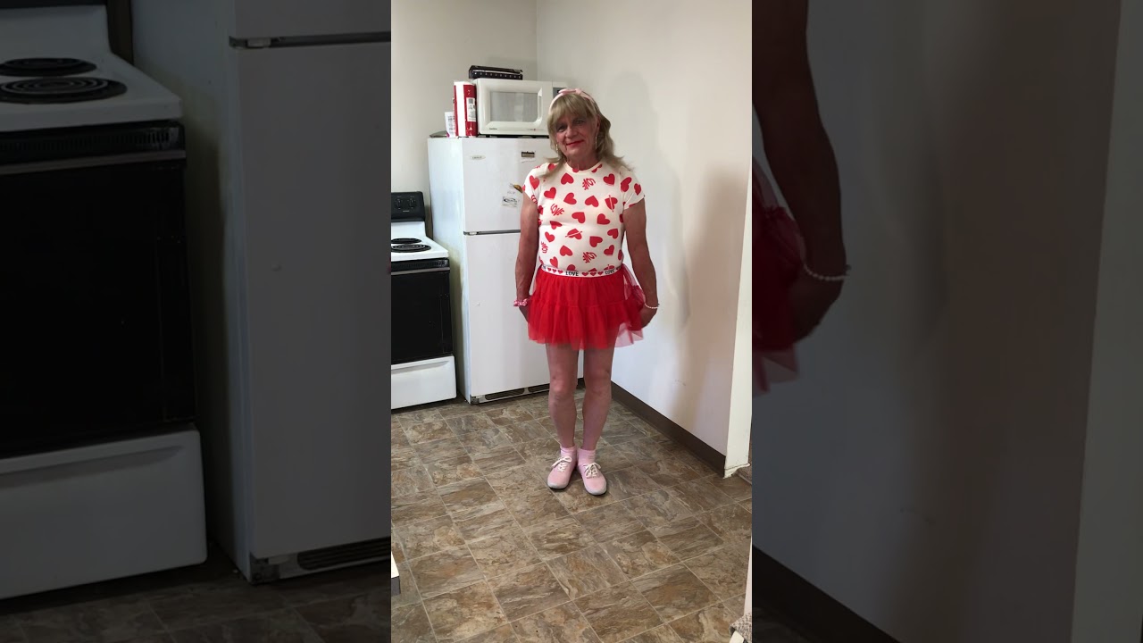 Crossdresser Paulette Wearing A Cute Girly Outfit Again Transvestite