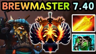 🔥 NEW PATCH 7.40 - BREWMASTER OFFLANE SPLIT PANDA CHAOS EVERY FIGHT | DOTA 2 GAMEPLAY 🔥