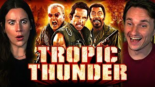 How did they get away with TROPIC THUNDER (2008) | FIRST TIME WATCHING | MOVIE REACTION