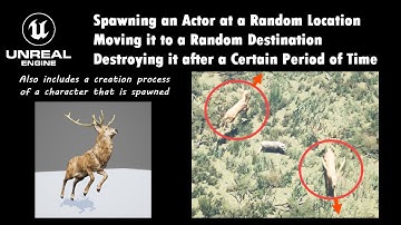 Unreal Engine 5: Spawn, Move and Destroy an Actor (Character)