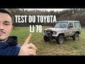 J’ESSAYE MON TOYOTA LJ70 ET IL SE POSE AVEC SON PATROL !