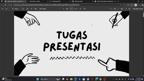 Tugas Presentasi Java | Pemrograman Berbasis Objek