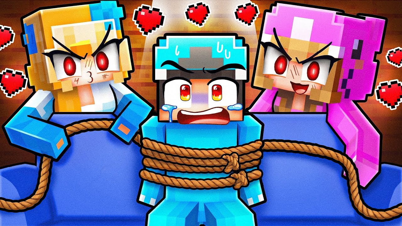 My GIRLFRIENDS KIDNAPPED ME in Minecraft!