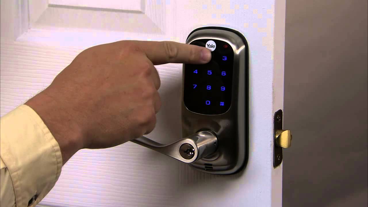 Yale Real Living Touchscreen Lever Lock Programming Master PIN Code