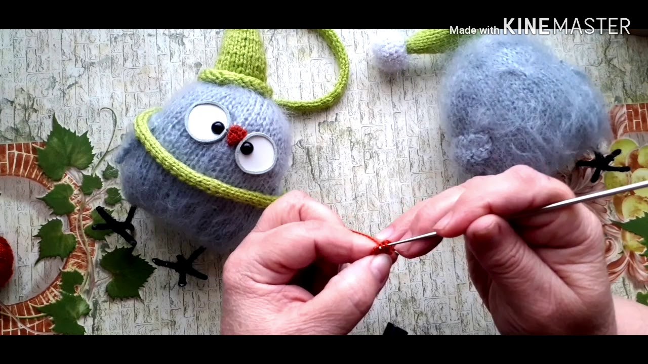 Совёнок ЧАСТЬ 2. Оформление мордашки