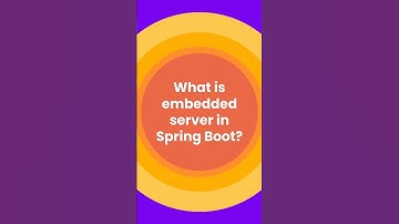 🎯 What is an Embedded Server in Spring Boot? | Java Simplified 🚀 #SpringBoot #Java #shorts
