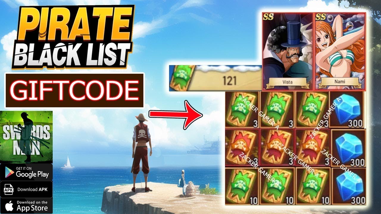 Get Gift Code Pirate Black List