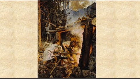 Muinainen Kalevala Song:   Ilmarinen forges the mysterious Sampo by Andrew Lawrence-King