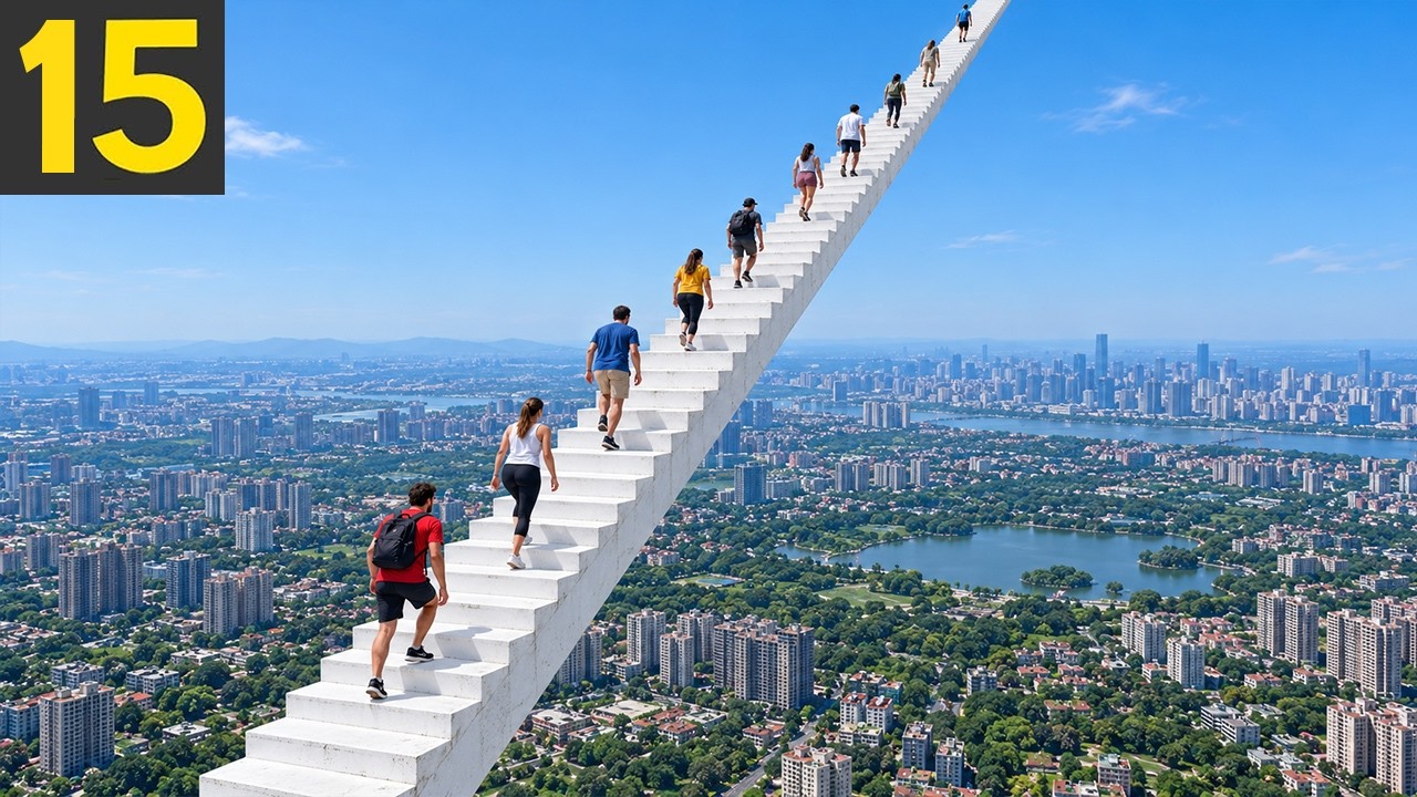 15 Staircases That MAKE NO SENSE