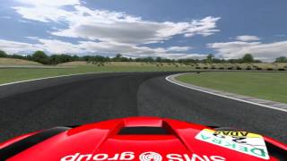 rFactor - Mercedes SLS AMG GT3 on Poznań Track/Poznań Circuit