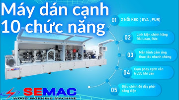 Máy Dán Cạnh Full Chức Năng Michael 4 CR | Máy Dán Cạnh Gỗ | QUỐC DUY