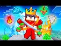 Playing as an ELEMENTAL KING in Minecraft!